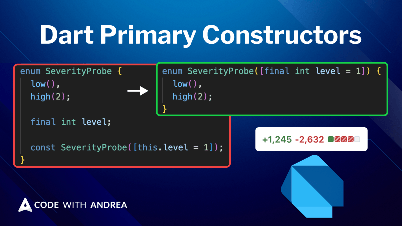 Dart Primary Constructors are Cool! Here’s What They Look Like